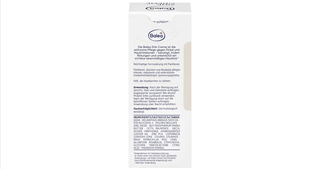 Balea Zinc Cream – Soothing Care for Irritated Skin