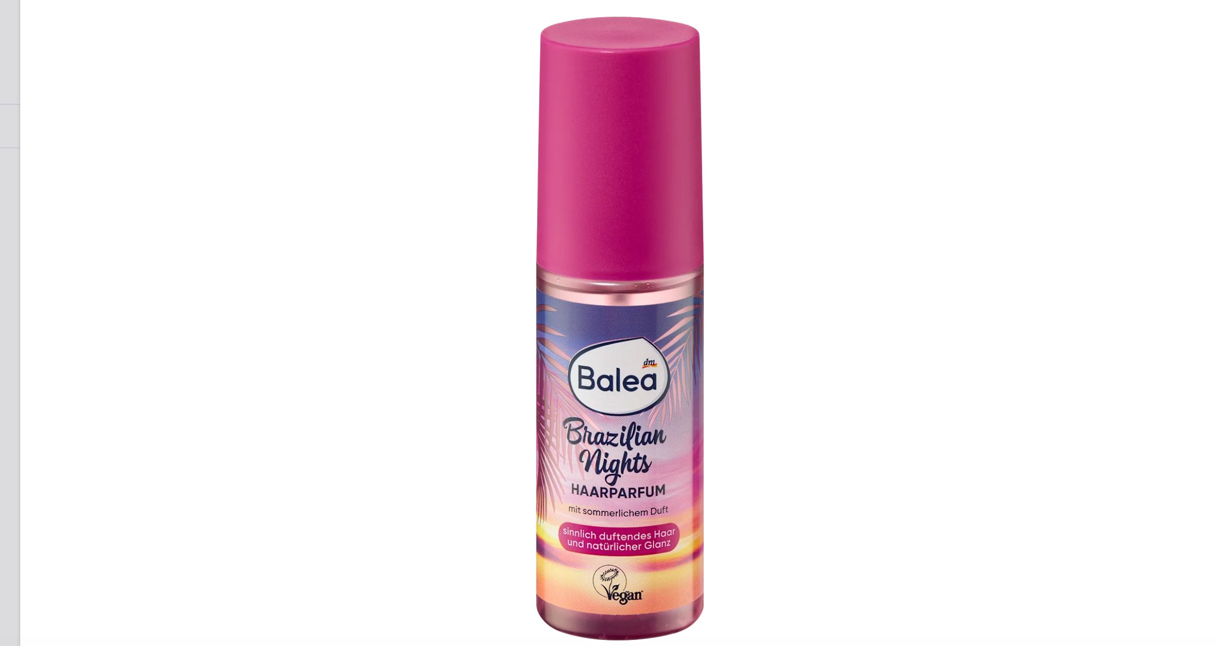 Balea Brazilian Nights Hair Perfume, 100 ml
