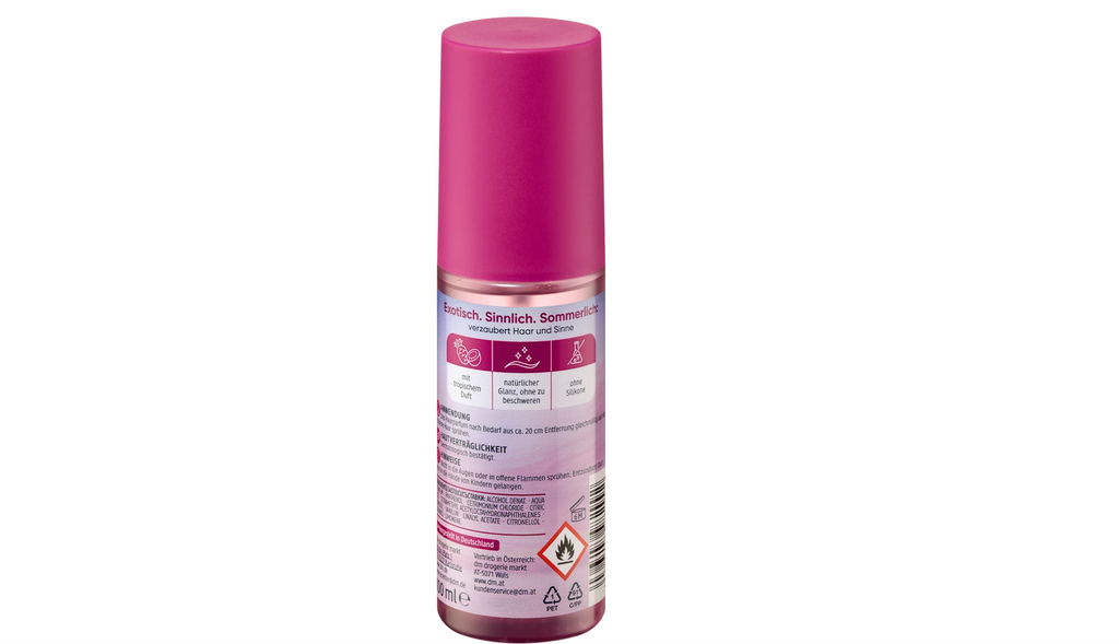 Balea Brazilian Nights Hair Perfume, 100 ml