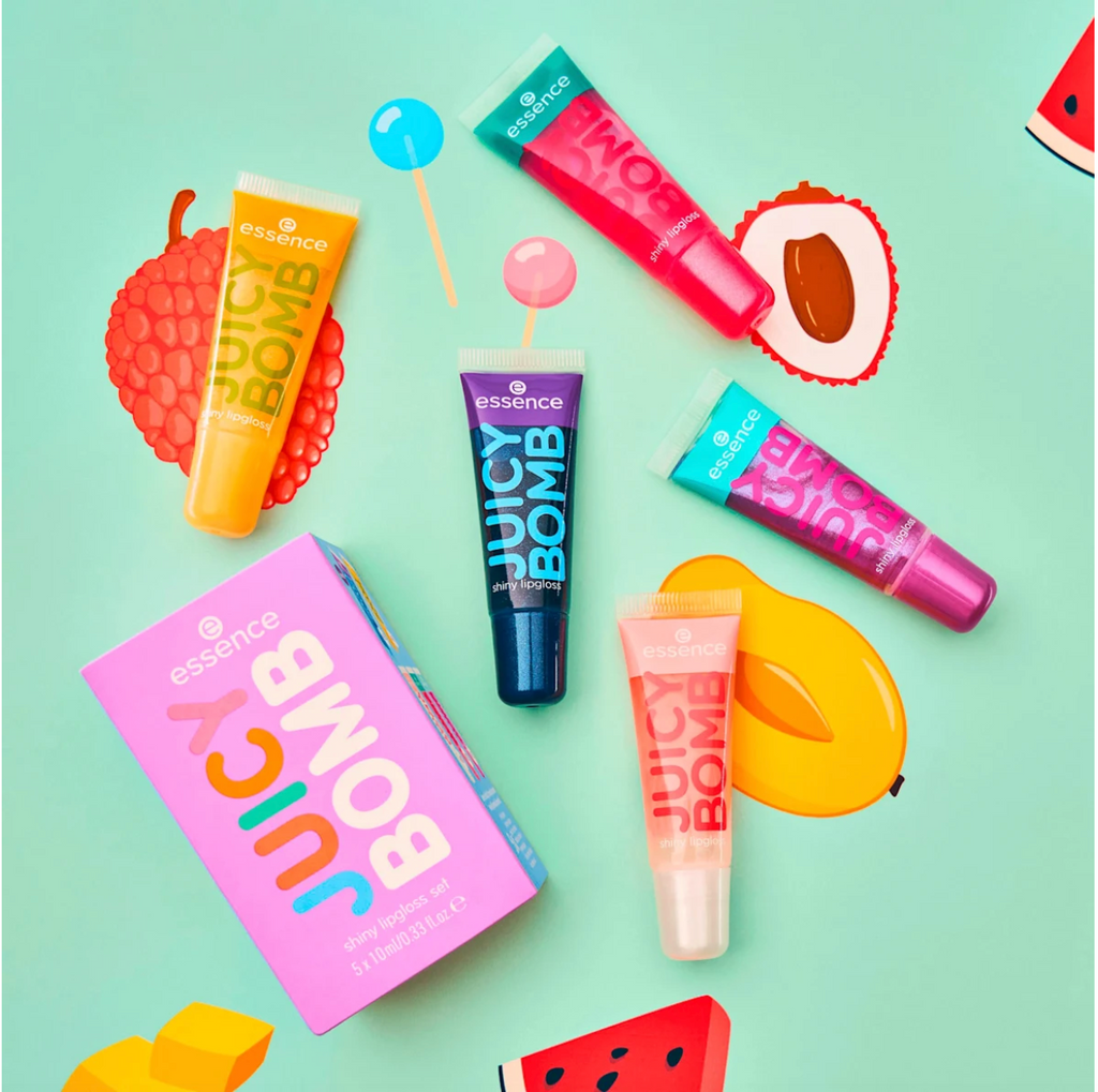 Essence Lip Gloss Juicy Bomb Shiny 105 Bouncy Bubblegum, 10 ml