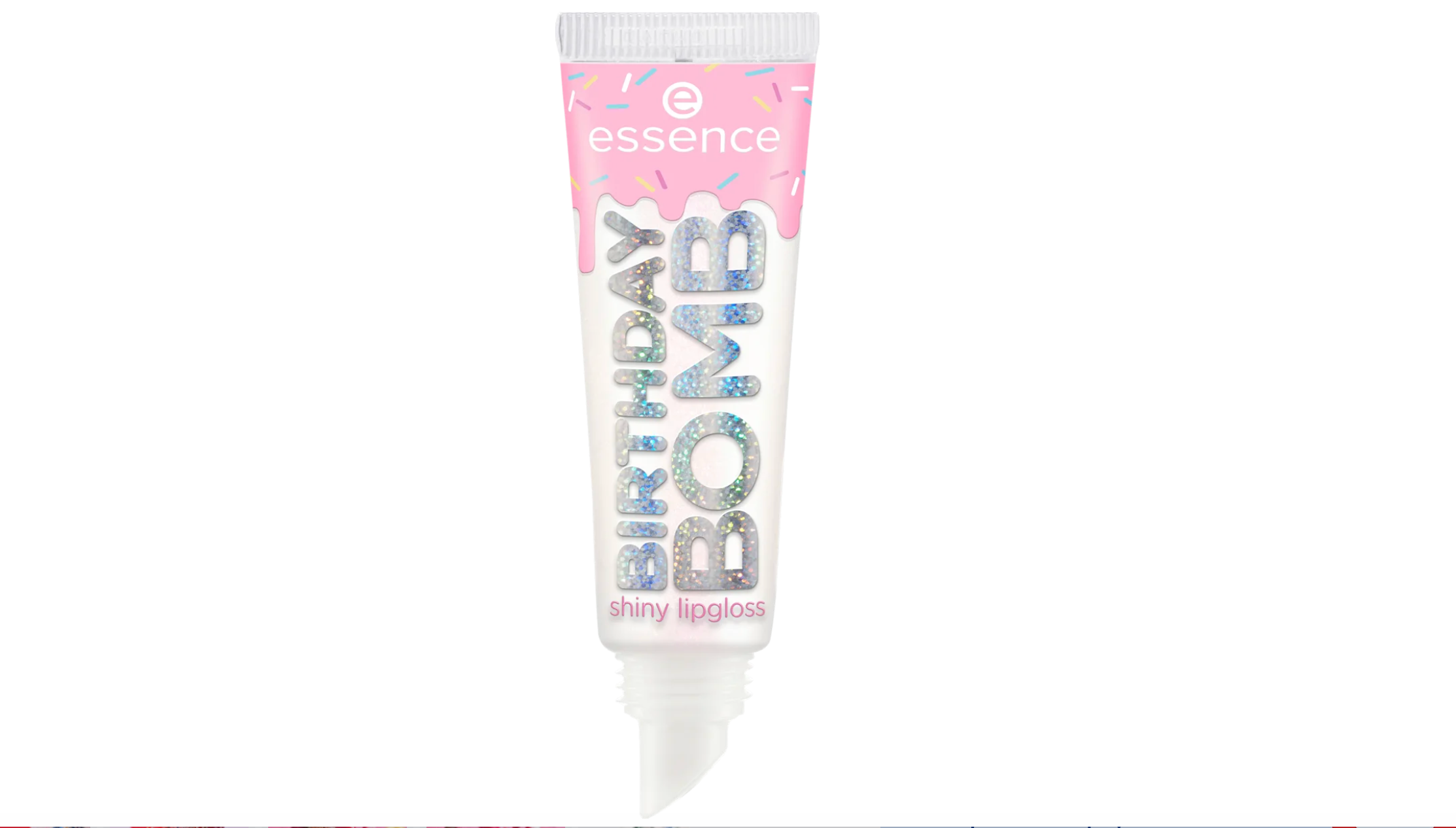 Essence Lip Gloss Juicy Birthday Bomb Shiny 01 Cake My Day, 10 ml