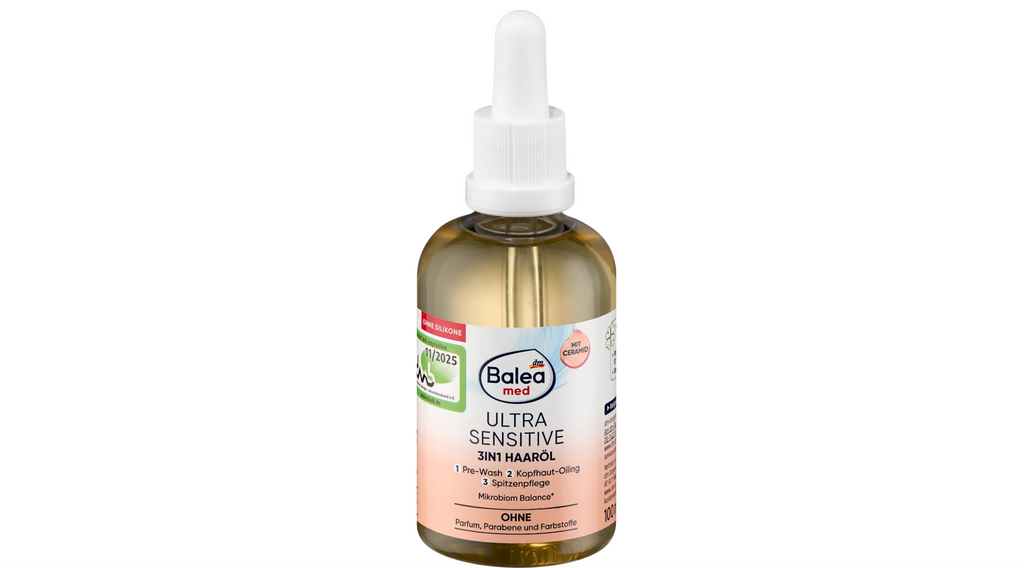 Balea med Hair Oil Ultra Sensitive 3in1, 100 ml