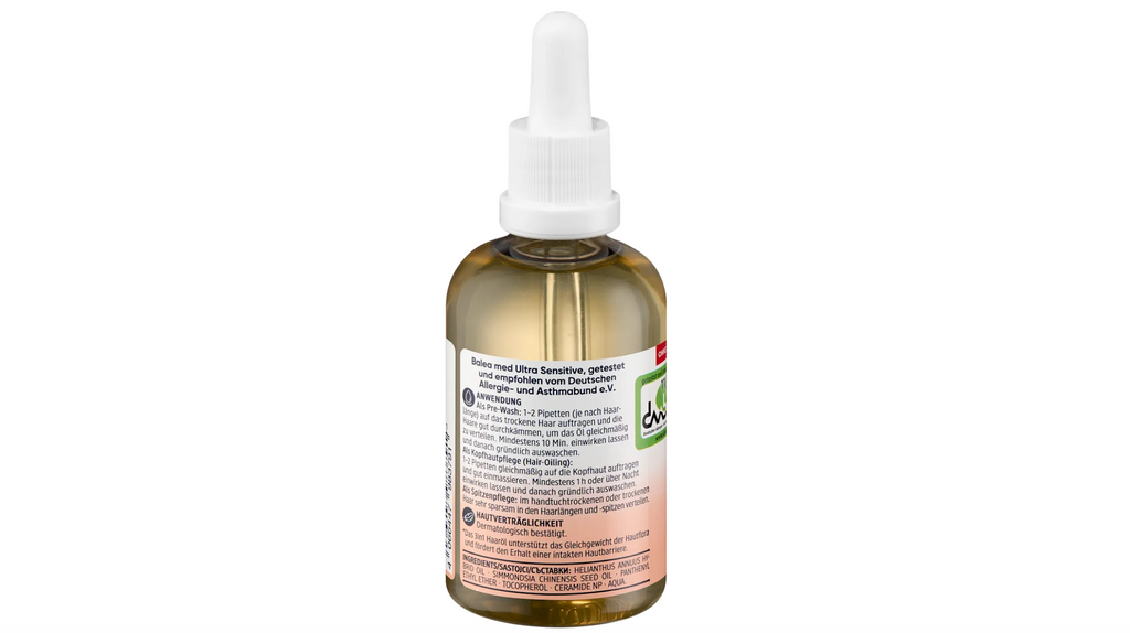Balea med Hair Oil Ultra Sensitive 3in1, 100 ml